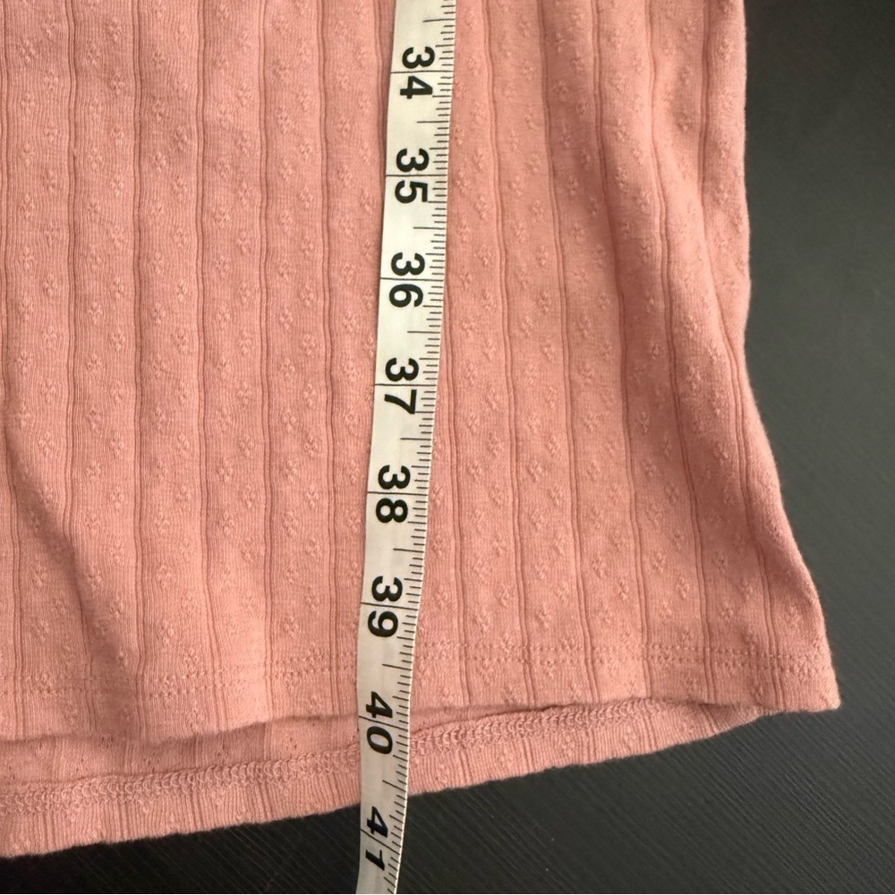 Reformation Jeans pointelle mauve stretch dress size XS - Picture 8 of 9